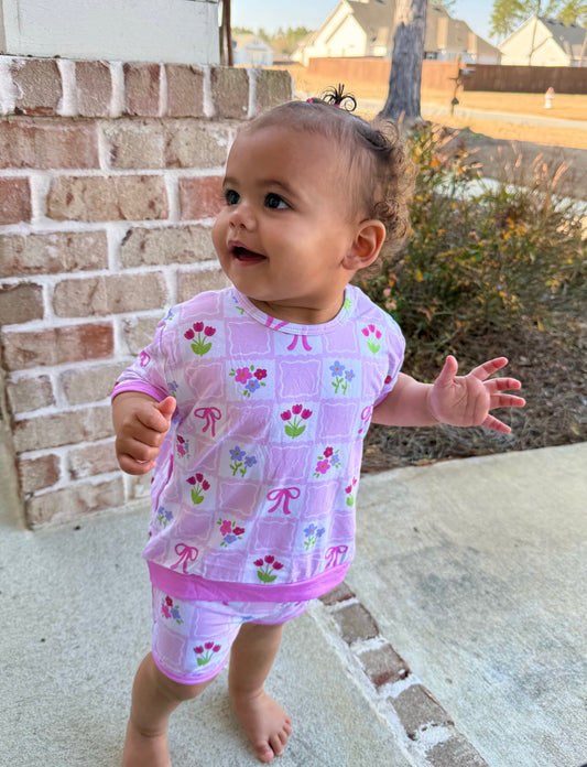 Petals & Bows Bamboo Set