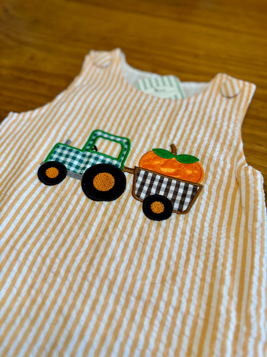 Fall Appliqué Boys Jon Jon