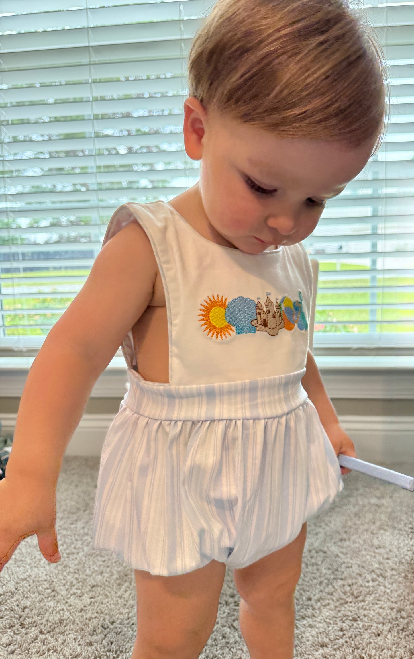 PO9 Embroidered Beach Vibes Bubble