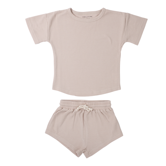 Tan Summer Waffle Set