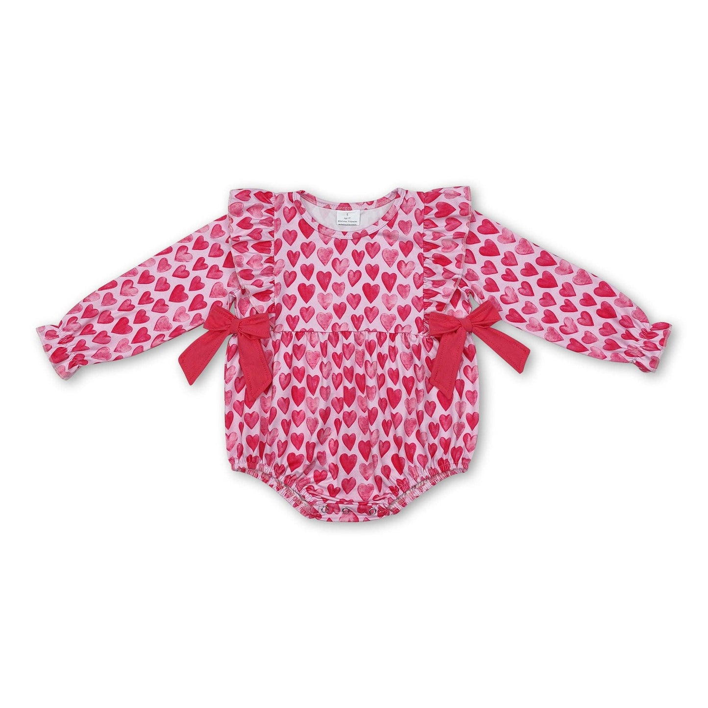 Pink Bows & Hearts Bubble