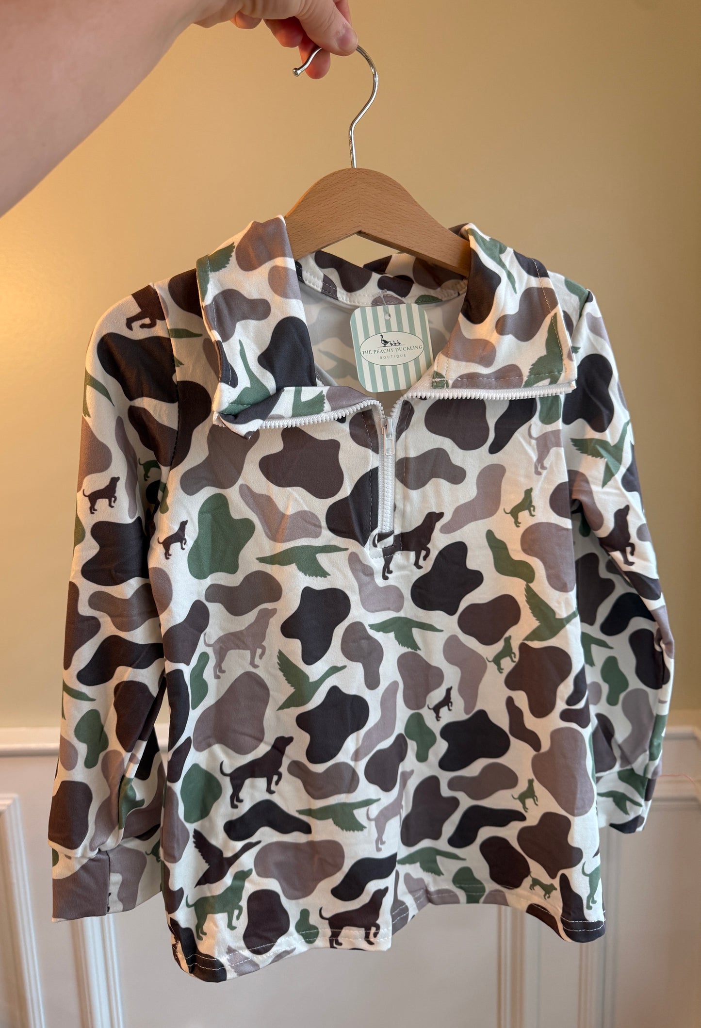 Camo Pullover