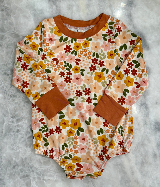 Floral Bamboo Long Sleeve Bubble