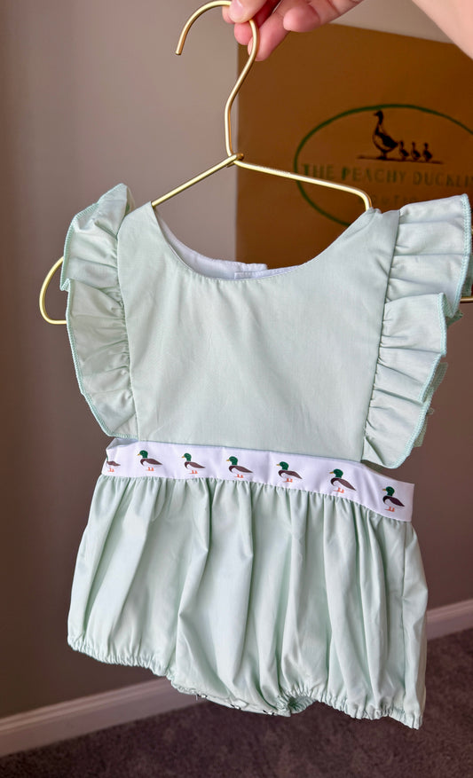 Duck Ribbon Girls Bubble
