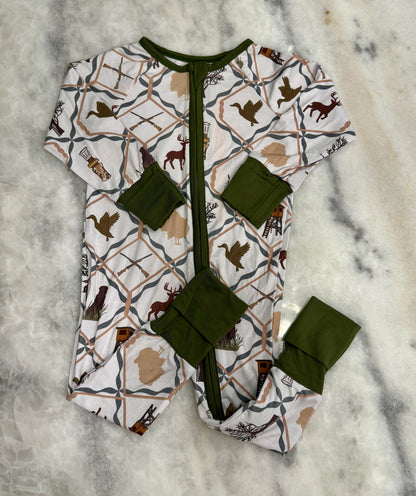 Bamboo Hunting Trellis Sleeper