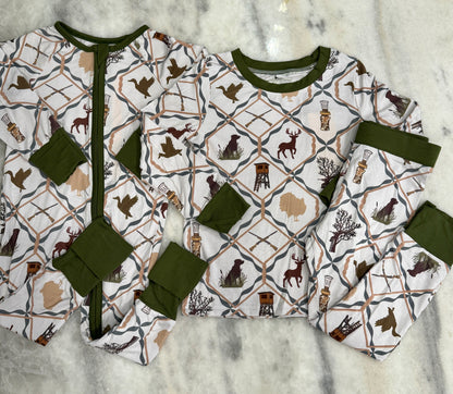 Bamboo Hunting Trellis Sleeper