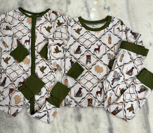 Bamboo Hunting Trellis Sleeper