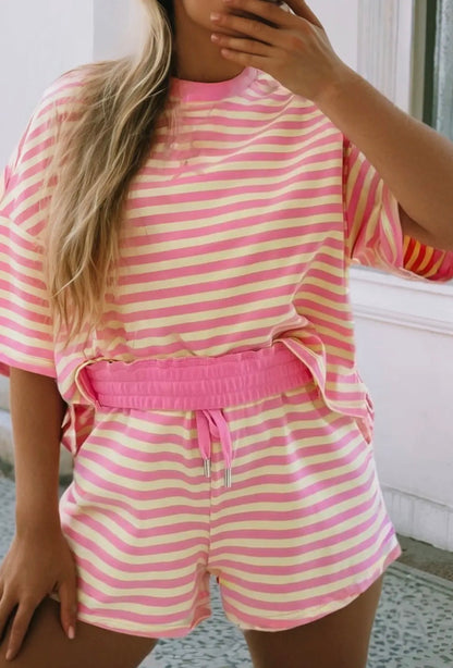 PO10 Striped Spring Two Piece Set