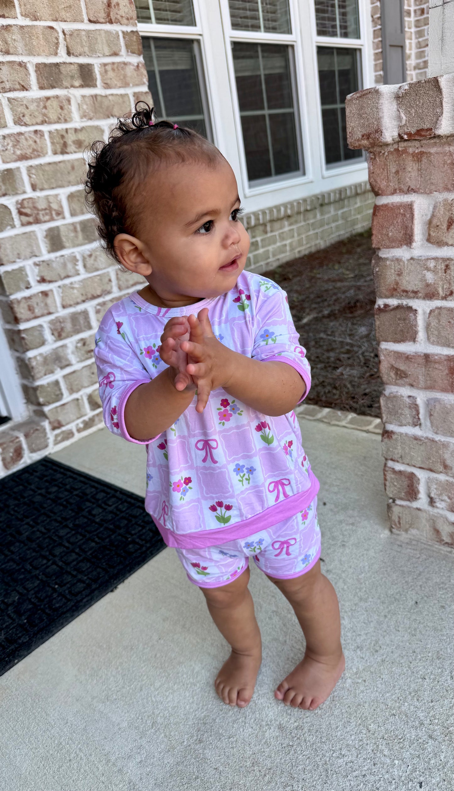 Petals & Bows Bamboo Set