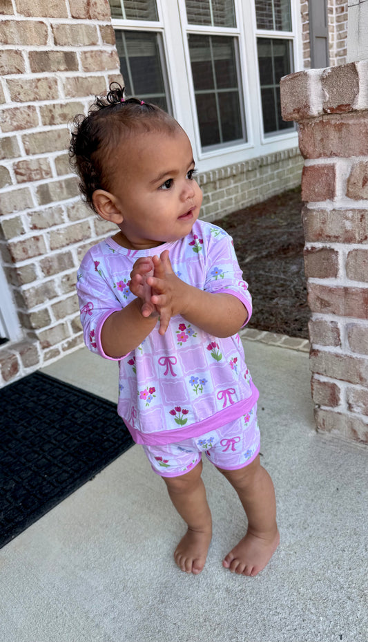 Petals & Bows Bamboo Set