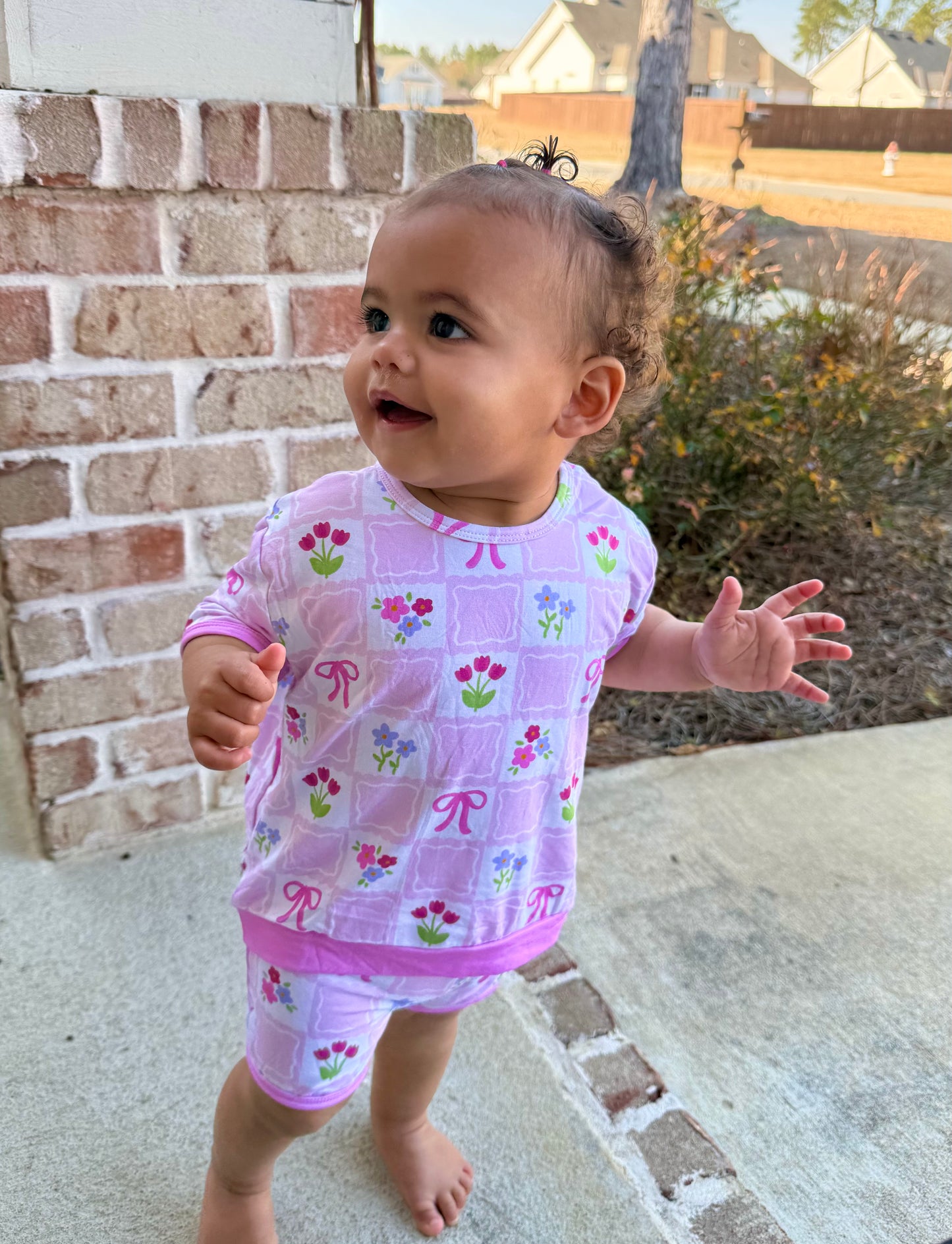 Petals & Bows Bamboo Set