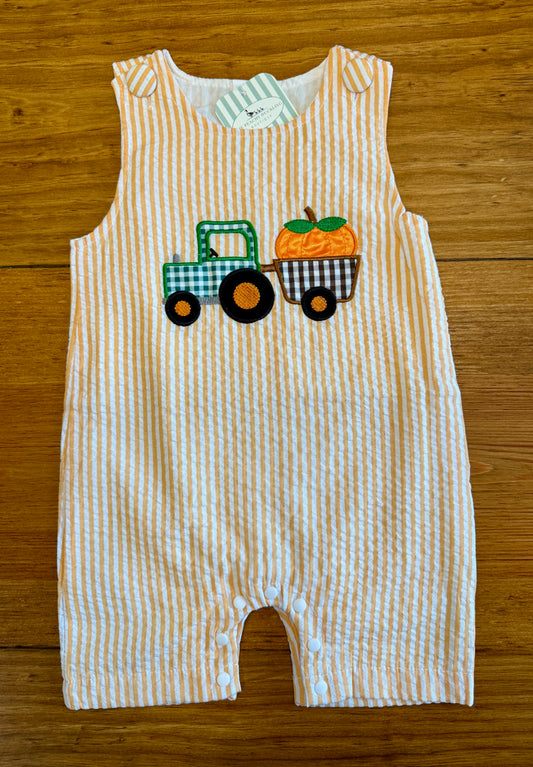 Fall Appliqué Boys Jon Jon
