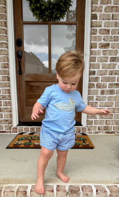 PO9 Classic Gingham Duck Set