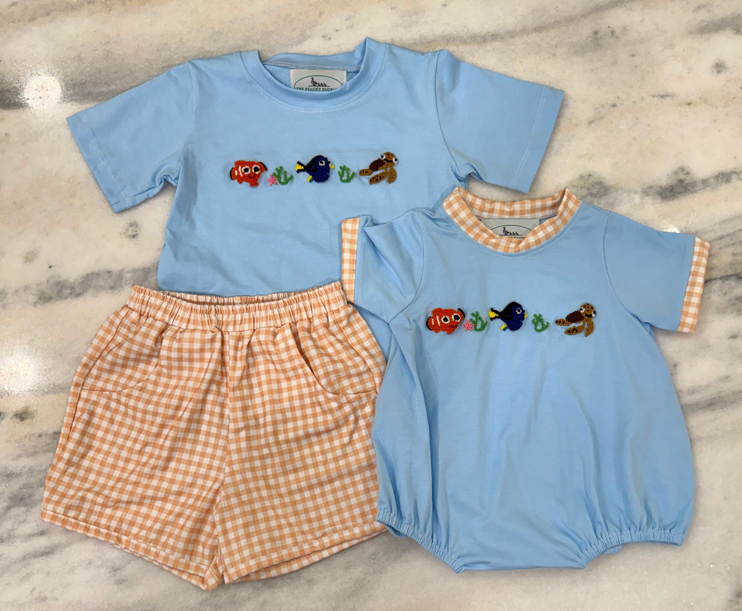 French Knot Finding Nemo Bubble