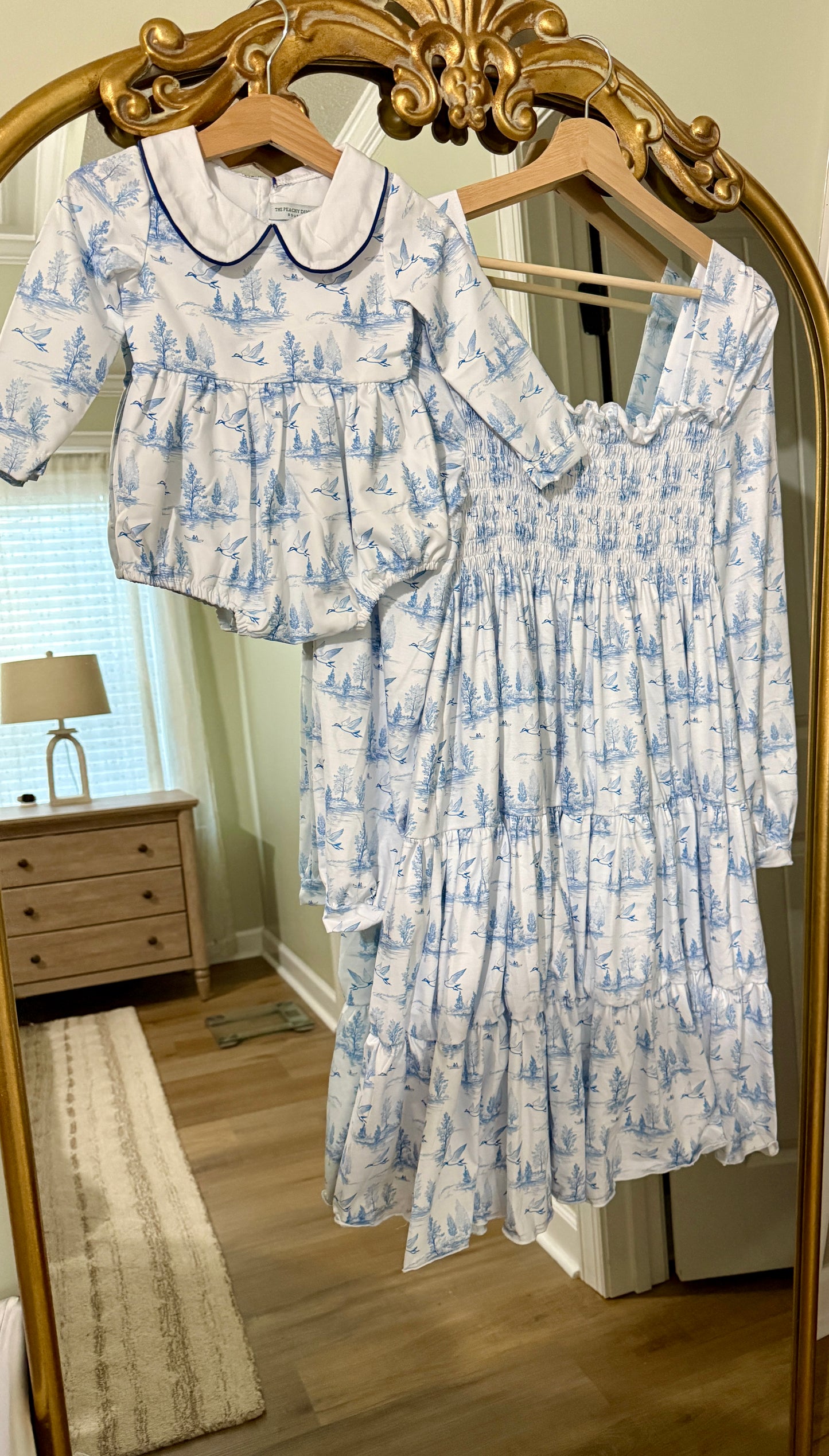 Boys Vintage Mallard Toile