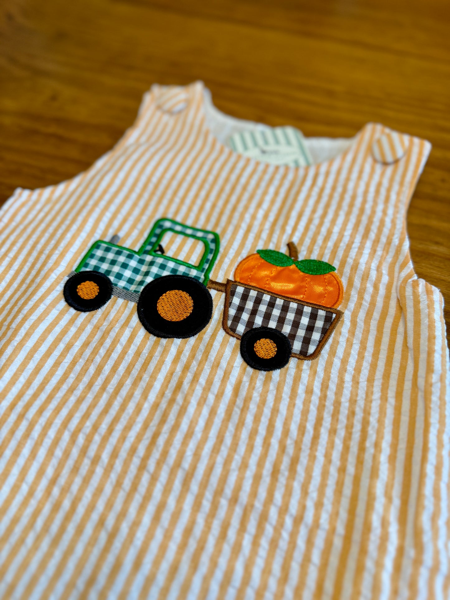 Fall Appliqué Boys Jon Jon