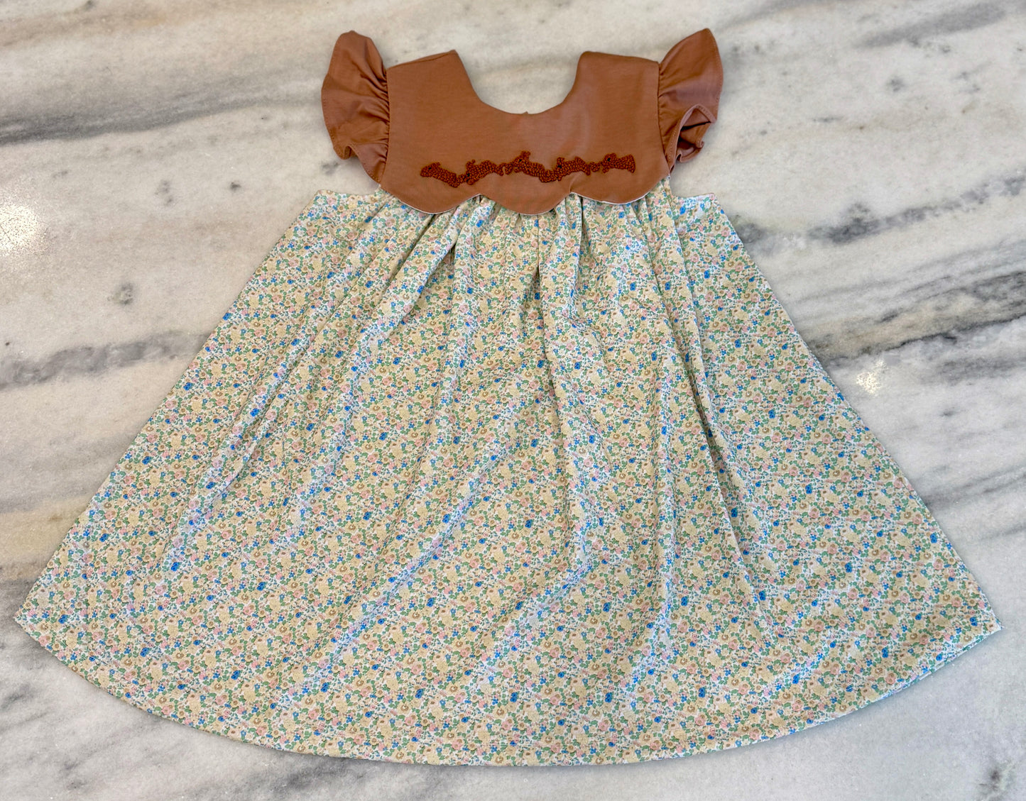 French Knot Hop Little Bunny Dress
