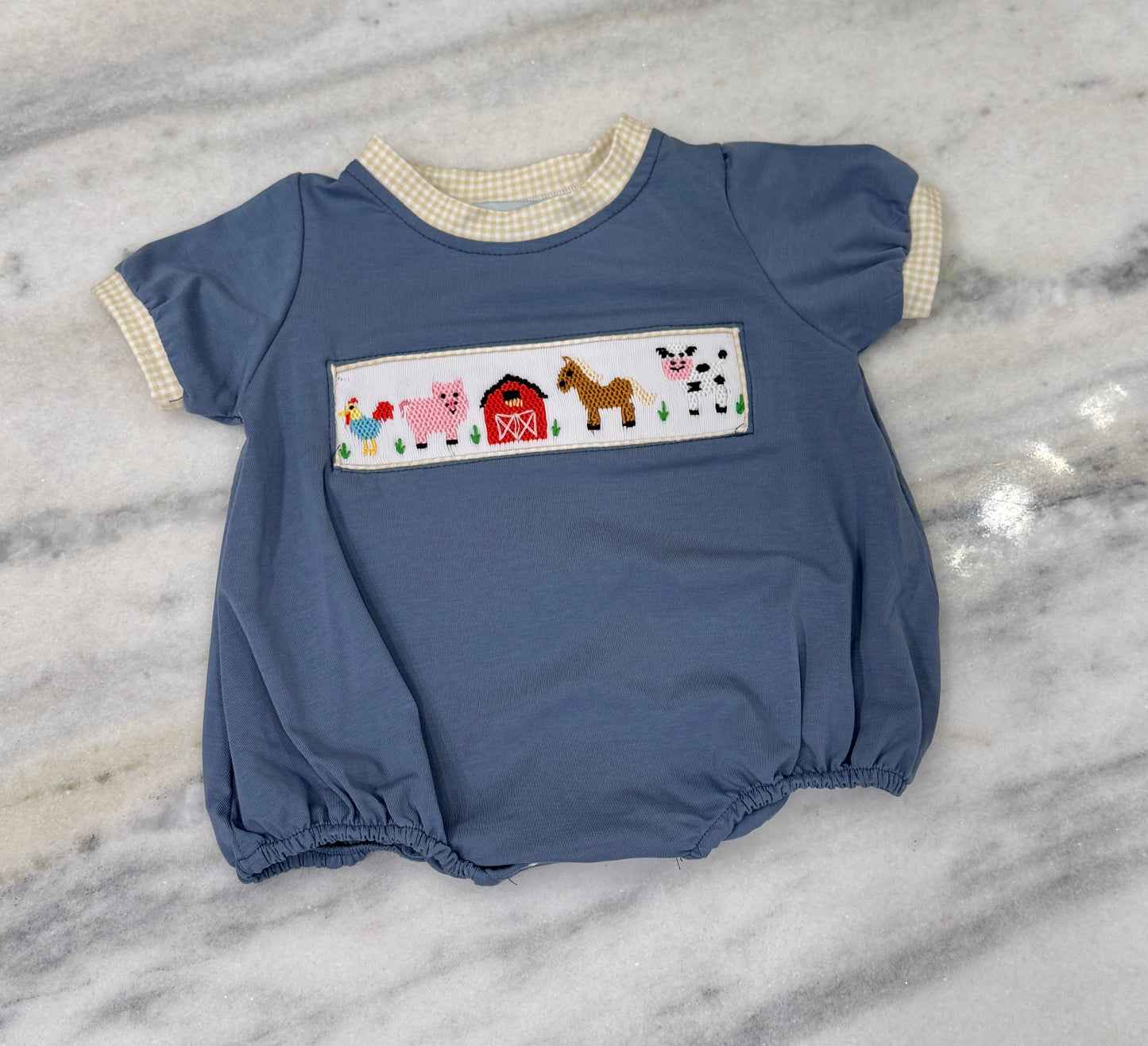 Smocked Old McDonald Had A Farm