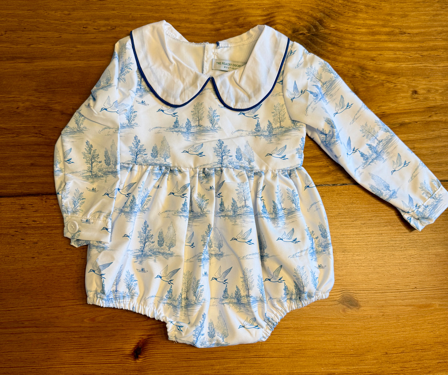 Boys Vintage Mallard Toile