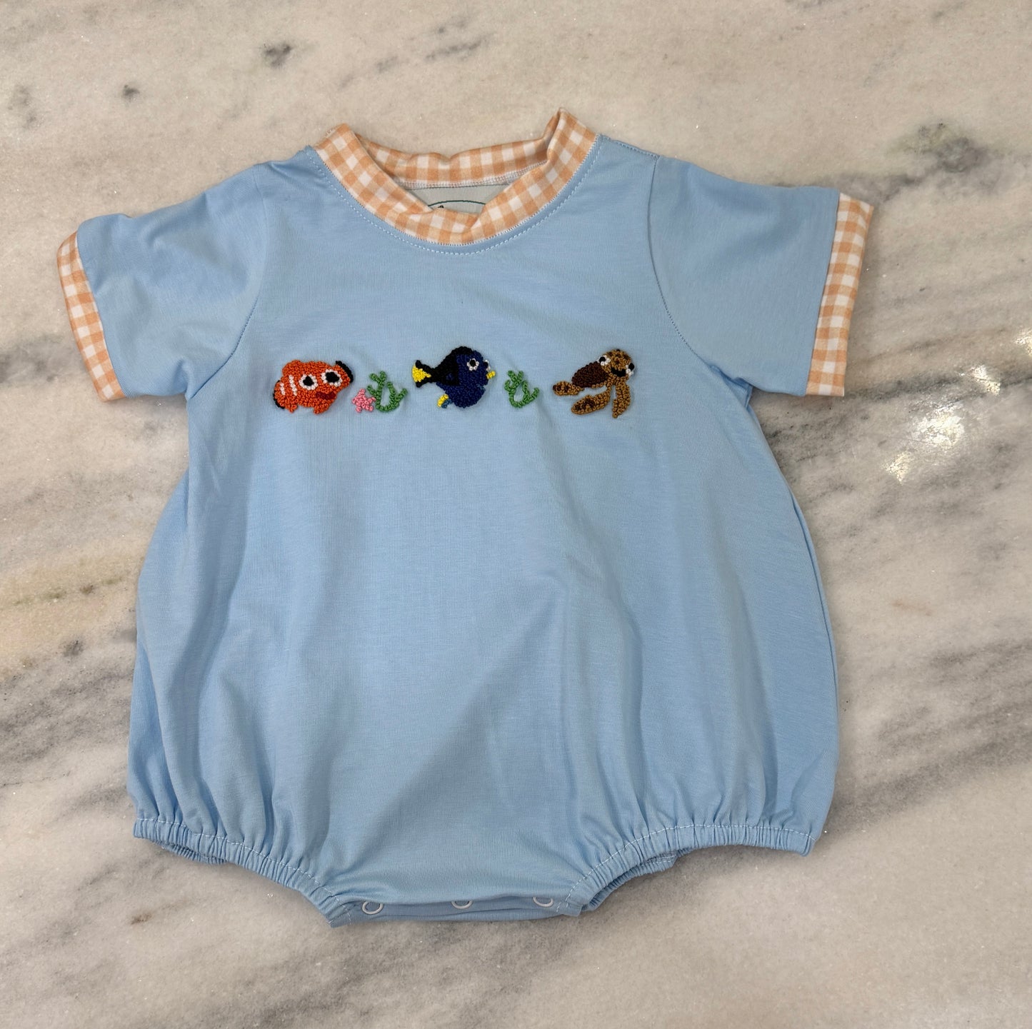 French Knot Finding Nemo Bubble