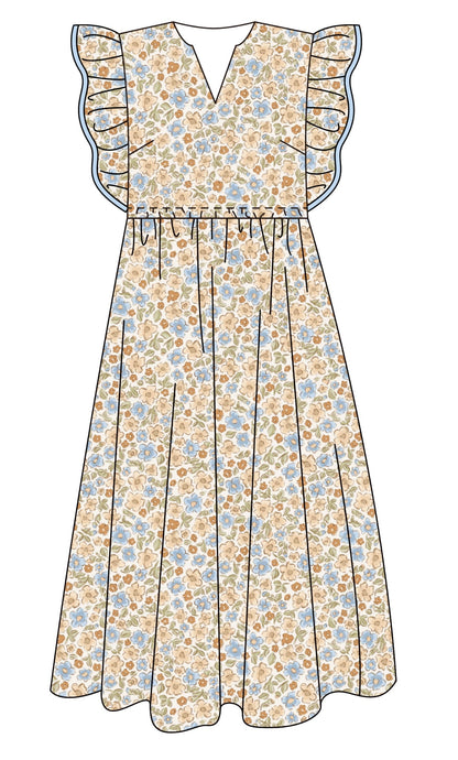PO11 Sweet Bloom Mommy Match Dress