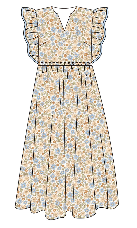PO11 Sweet Bloom Mommy Match Dress