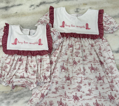 PO6 Long Live Cowgirl Dress