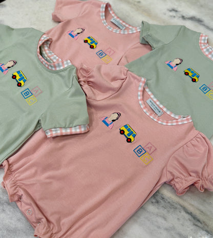 PO6 Embroidered Pink Ms.Rachel Bubble