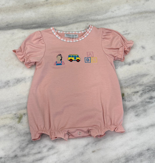 PO6 Embroidered Pink Ms.Rachel Bubble