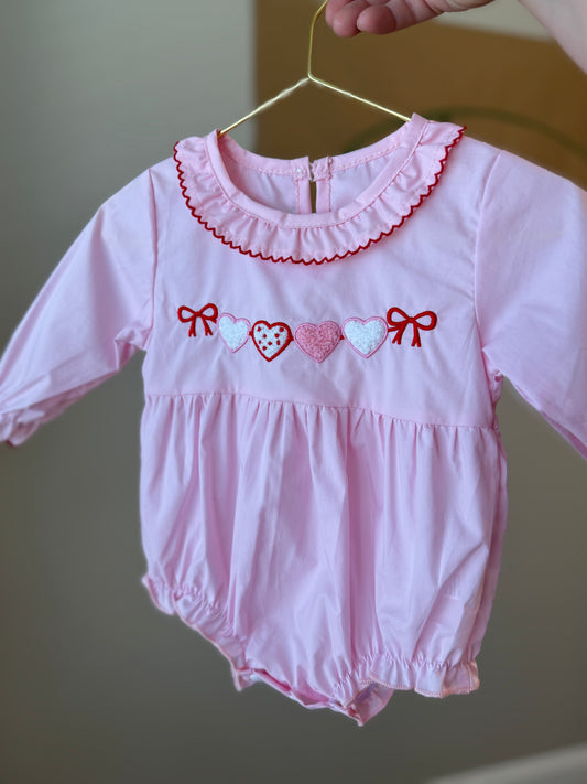 French Knot Heart Bubble