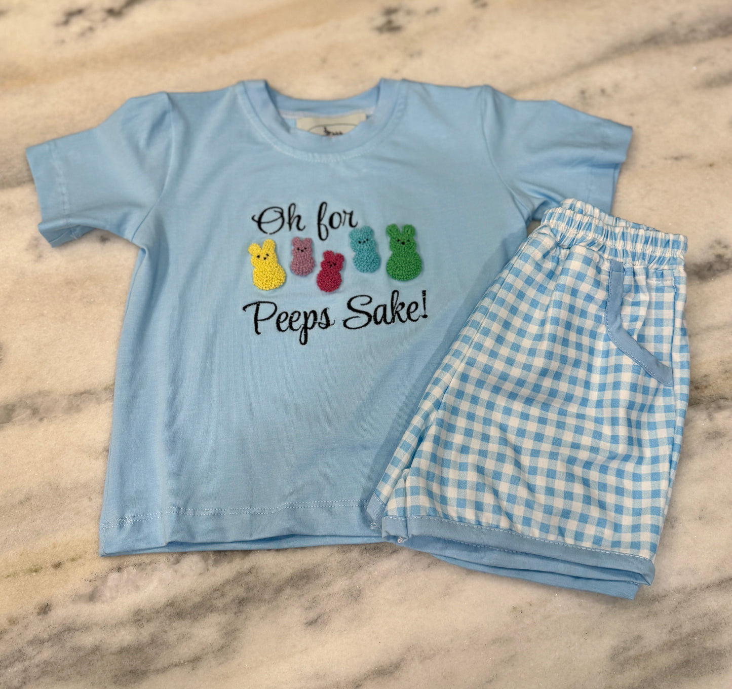 Boys Oh For Peeps Sake Short Set