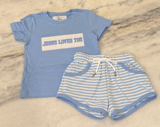Boys Jesus Loves You Set