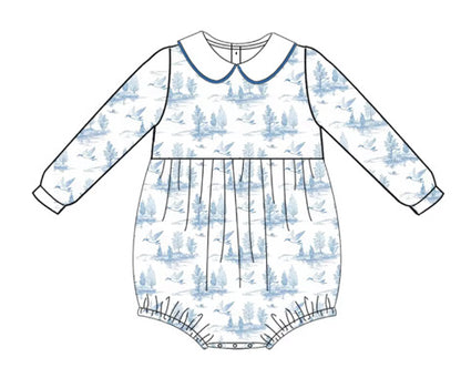 Boys Vintage Mallard Toile