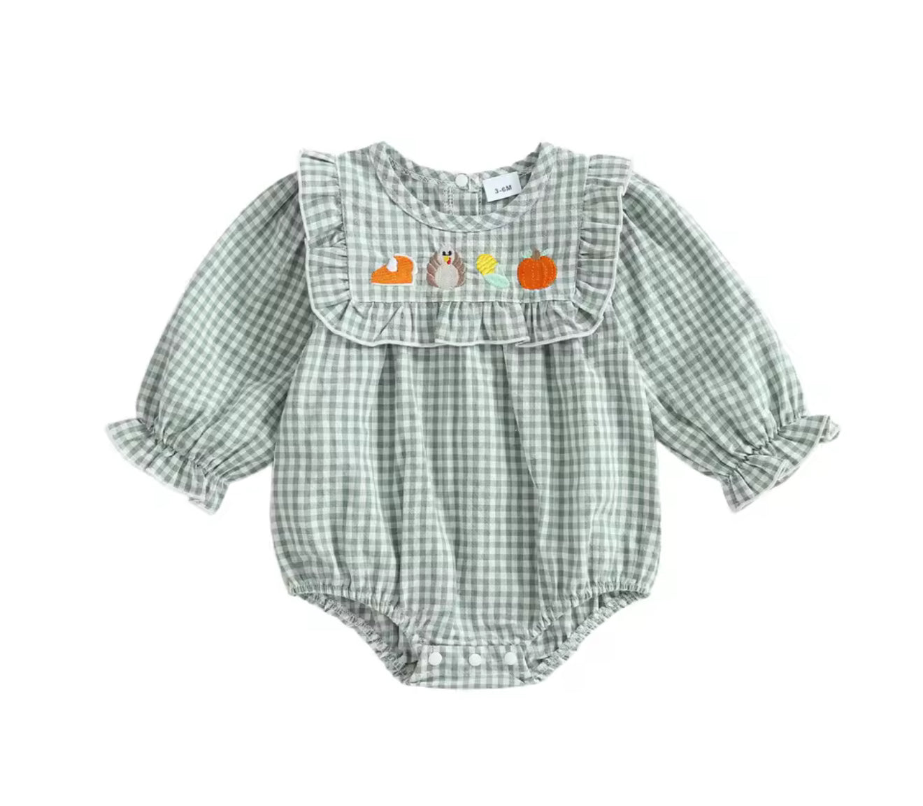 Thanksgiving Gingham Bubble