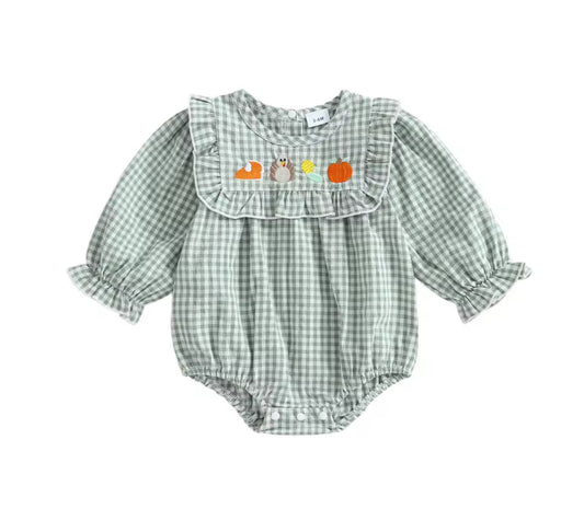 Thanksgiving Gingham Bubble