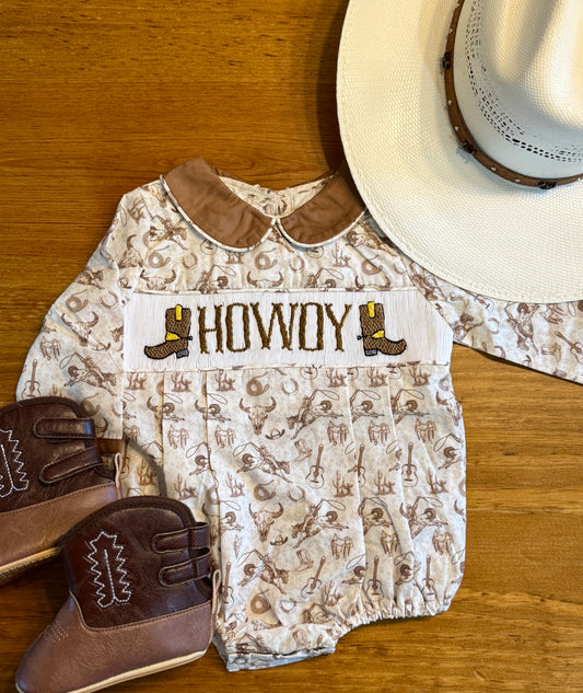 Howdy Partner Smock