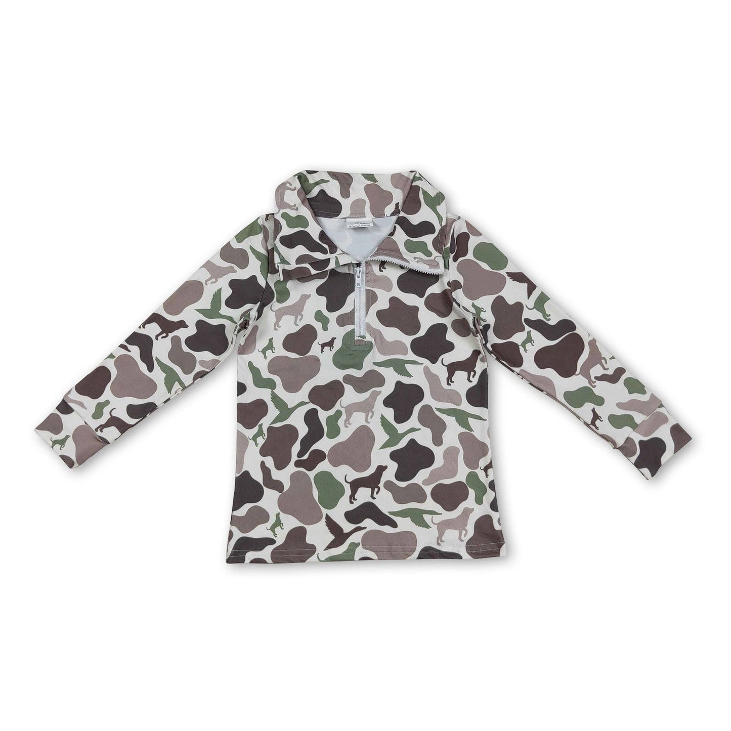 Camo Pullover