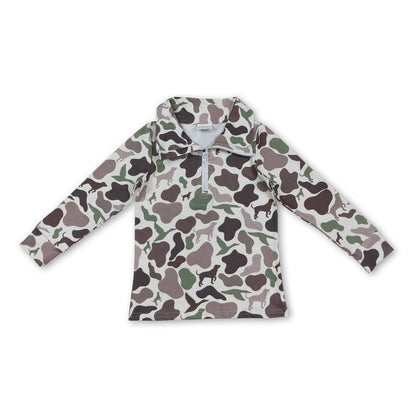 Camo Pullover