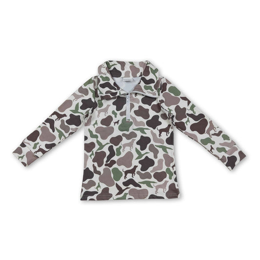 Camo Pullover