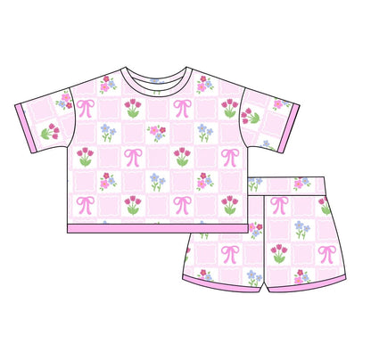 Petals & Bows Bamboo Set