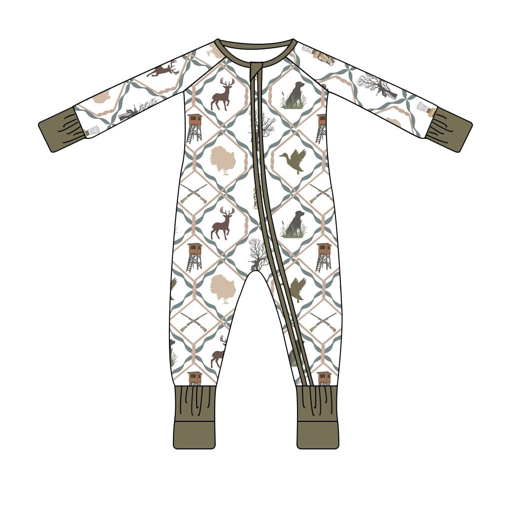 Bamboo Hunting Trellis Sleeper