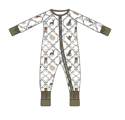 Bamboo Hunting Trellis Sleeper