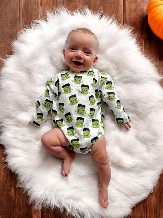 Halloween Monster Organic T-Shirt Bubble