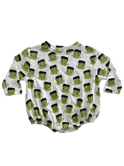 Halloween Monster Organic T-Shirt Bubble
