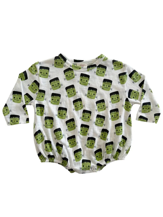 Halloween Monster Organic T-Shirt Bubble